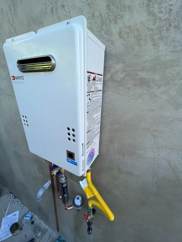 Tankless water heater installation for Canon homes